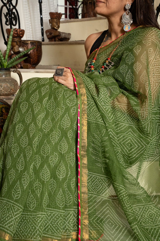 Whispering Leaves Kota Sarees