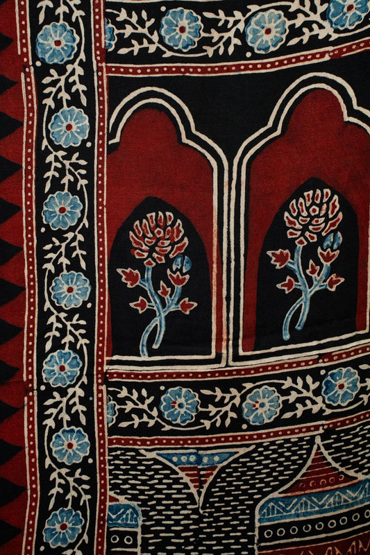 Sacred Geometry Ajrakh Dupattas