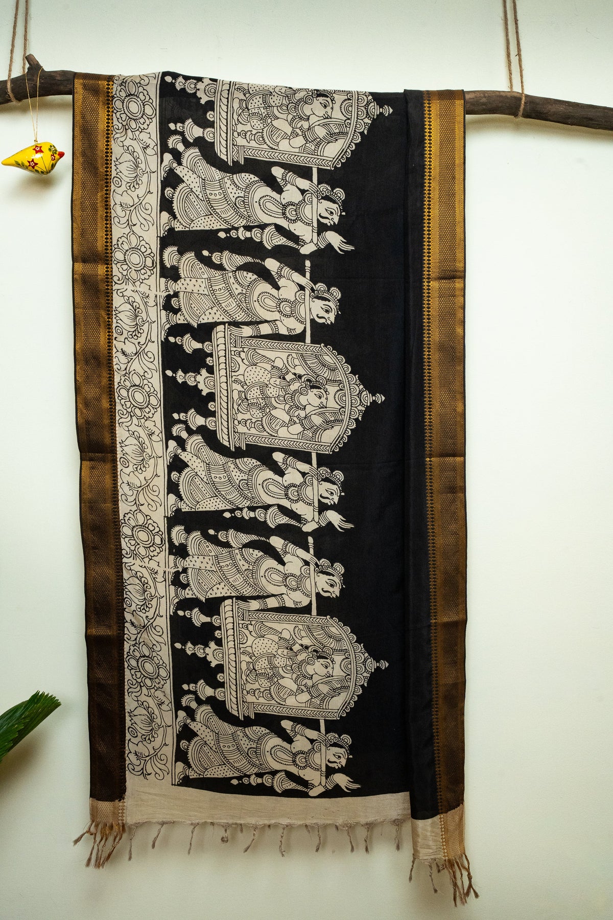 The Bridal Journey Kalamkari Dupattas