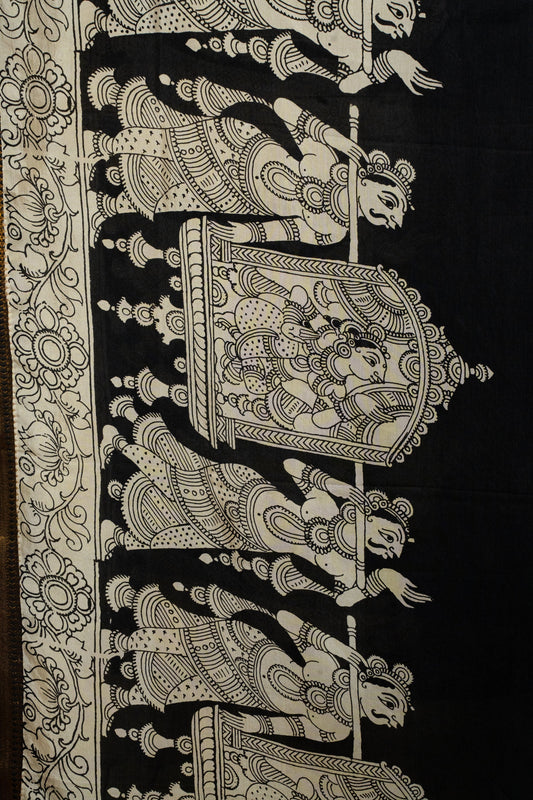 The Bridal Journey Kalamkari Dupattas