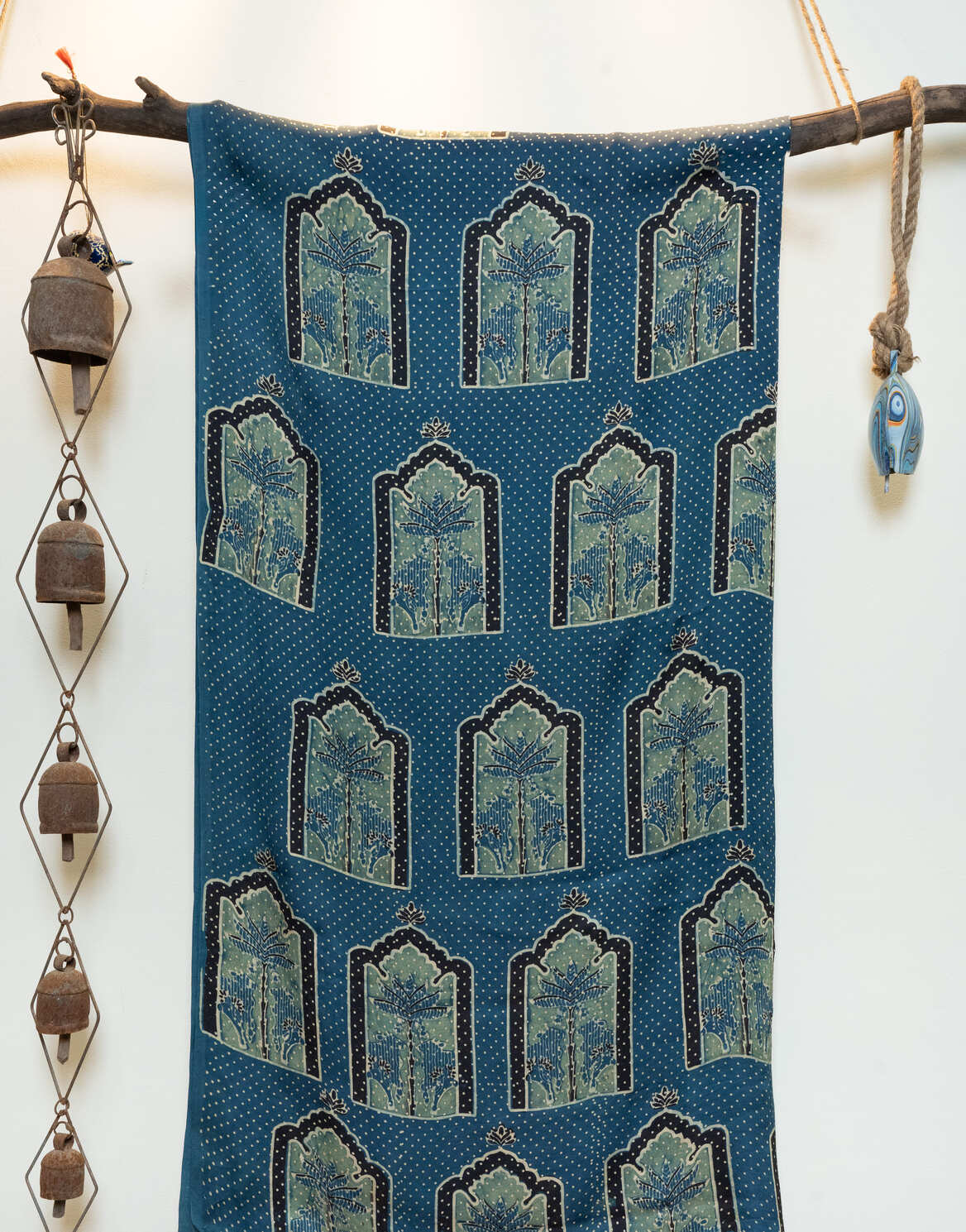 Indigo Sanctum 2.5 metres / 44 inches Modal Silk Kurtas