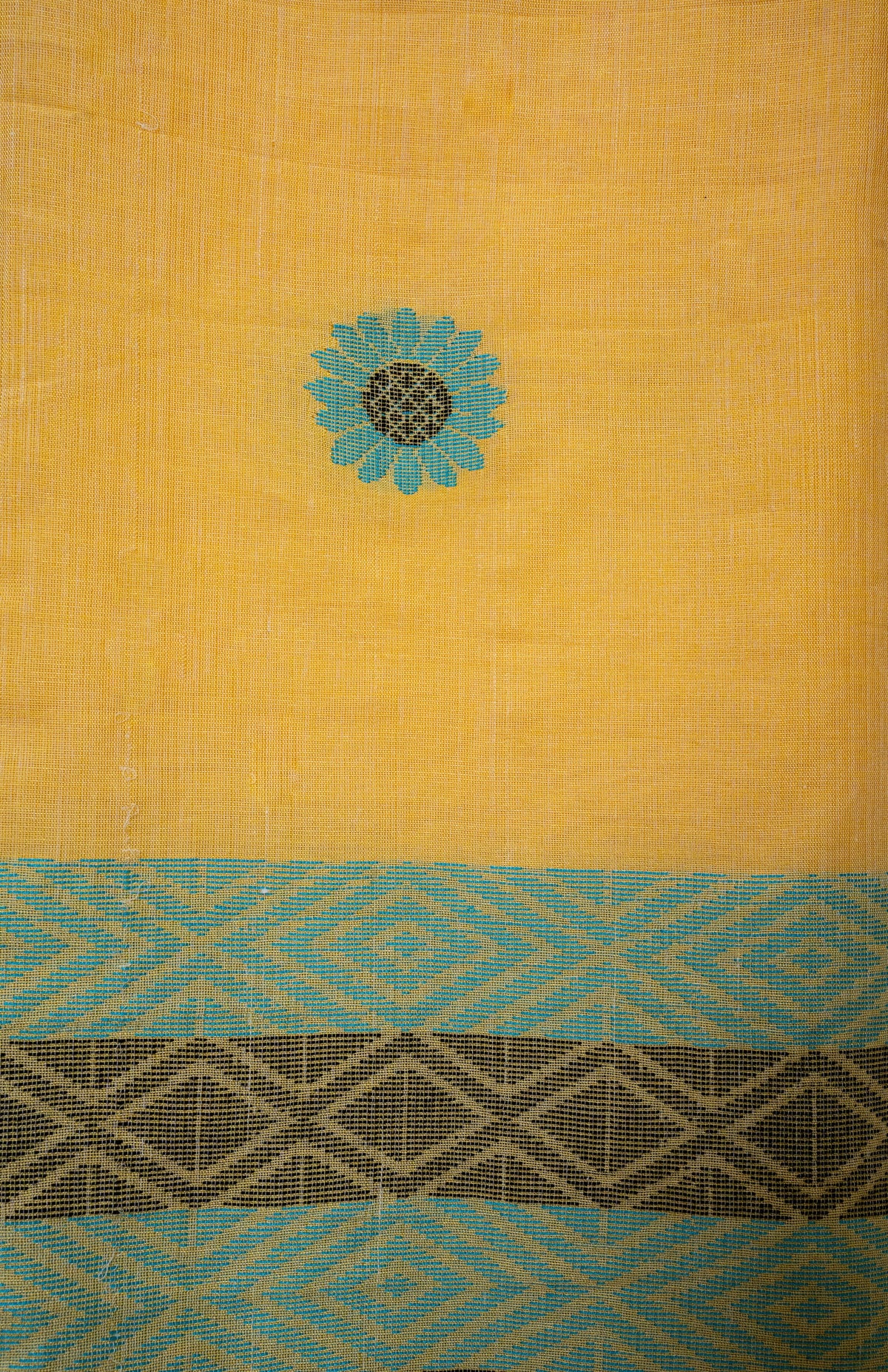 Woven Sunshine Cotton Jamdani
