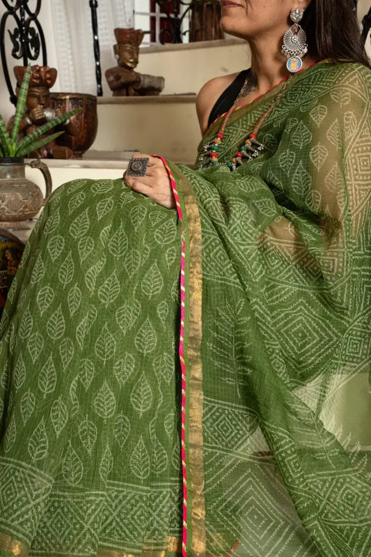 Whispering Leaves Kota Sarees