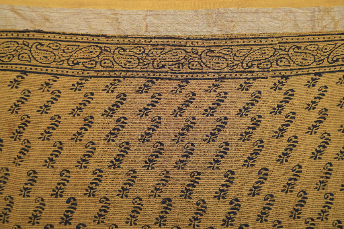 Bagh in Mustard Kota Sarees
