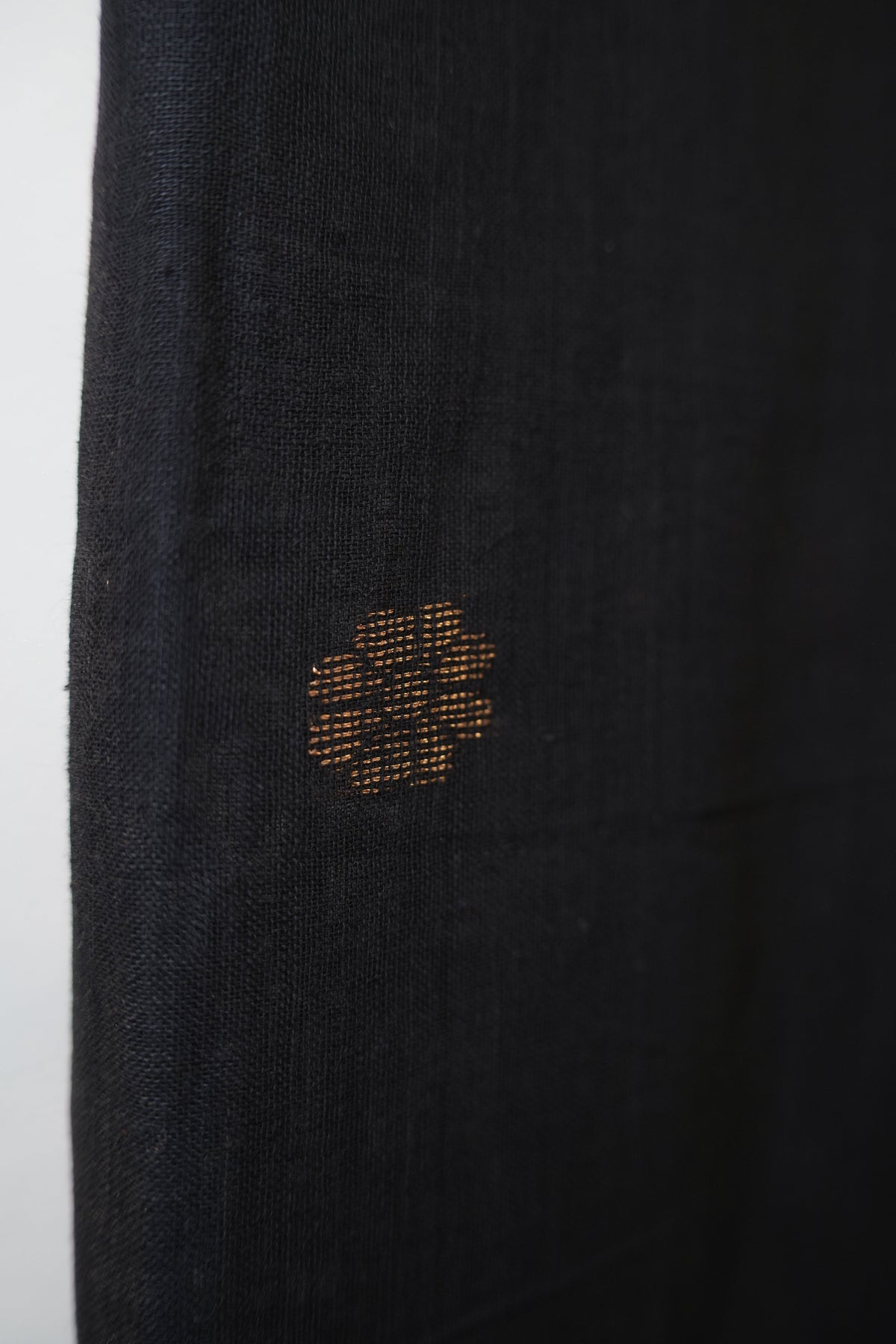 Midnight Constellations Linen Jamdani