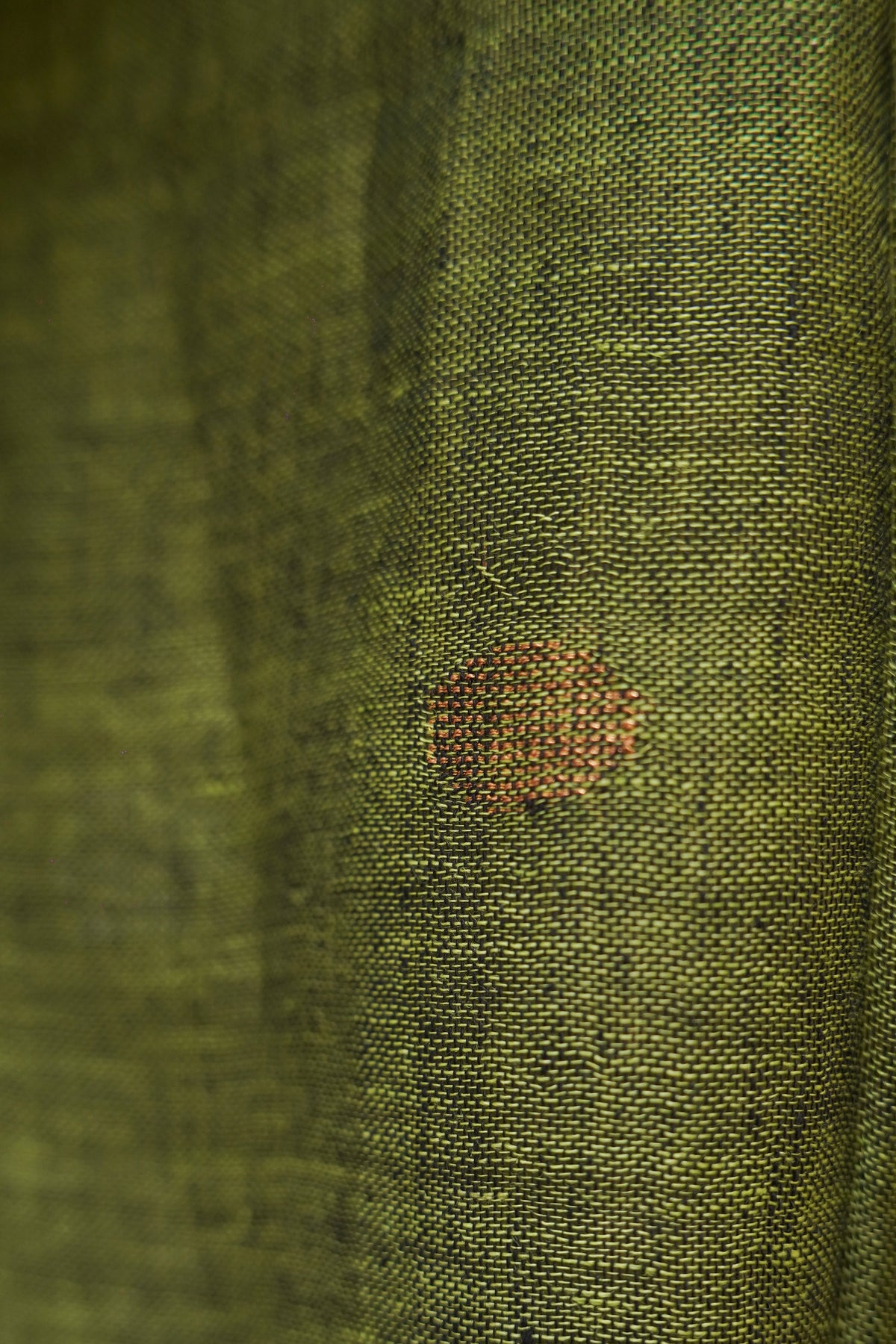 Forest Undercurrent 2.5 metres / 2.5 Metres Linen Jamdani