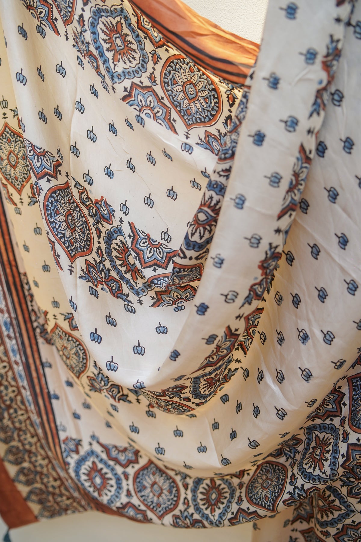 Shades of Stone Ajrakh Dupattas