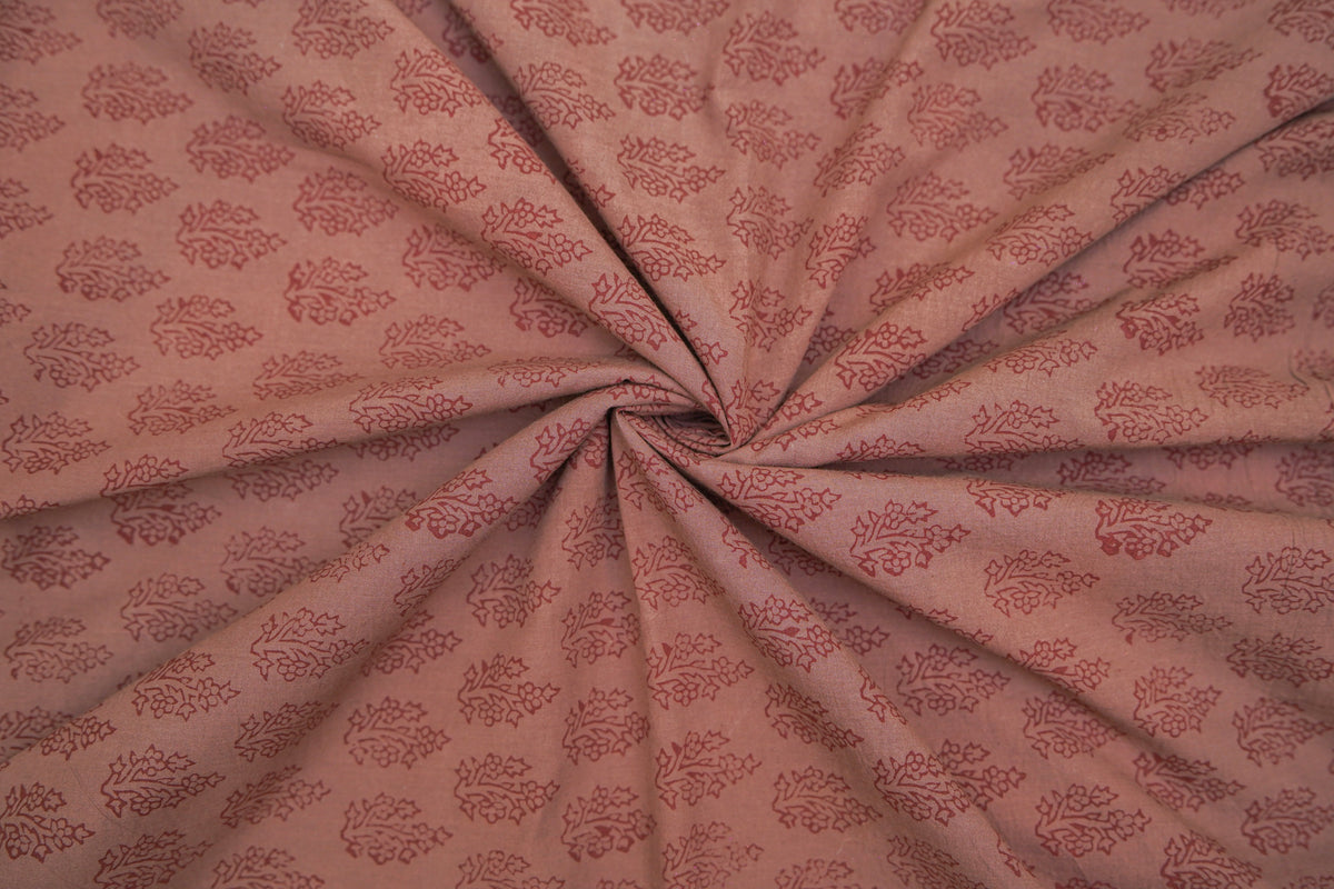 Floral Terra Bagh Print Cotton Fabrics