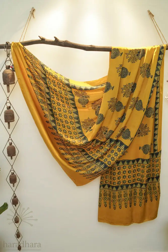 Ajrakh Glow Ajrakh Dupattas