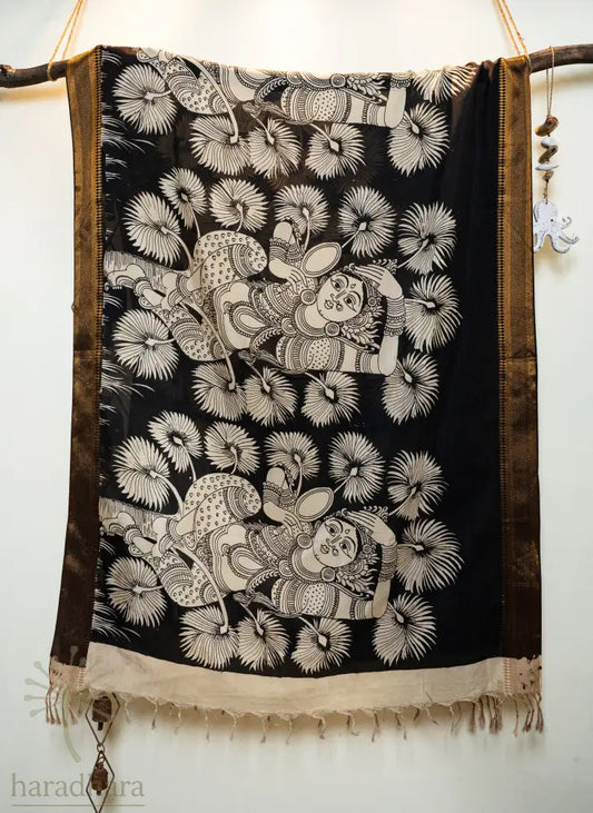 Ancient Reflections Kalamkari Dupattas