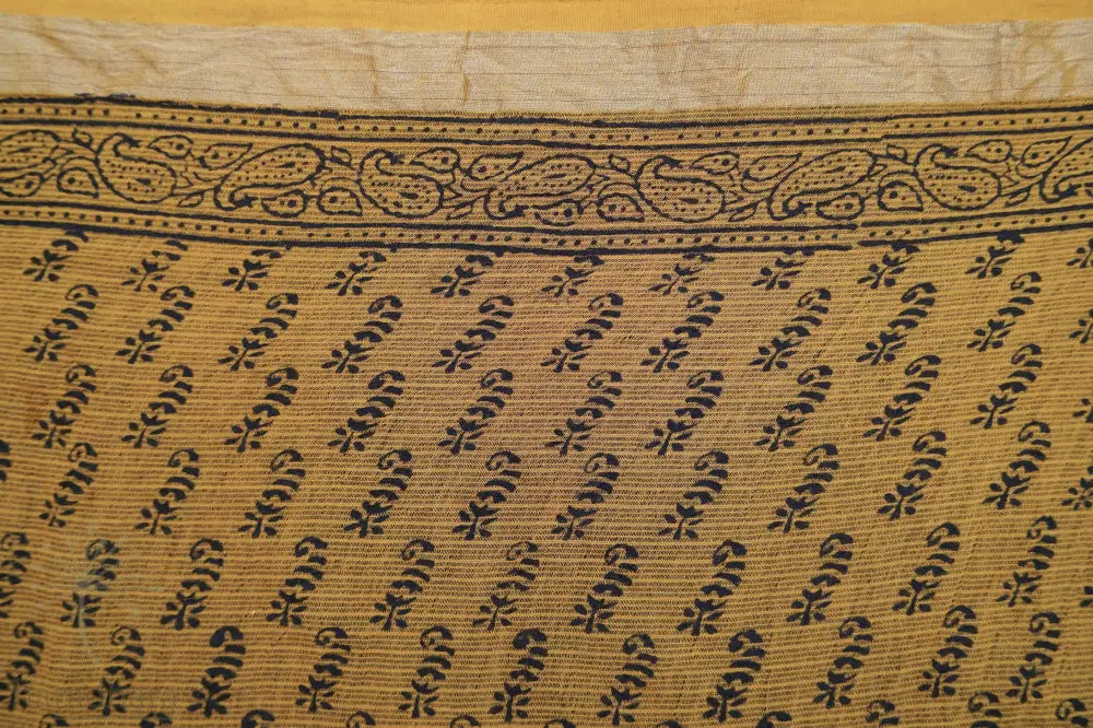 Bagh in Mustard Kota Sarees
