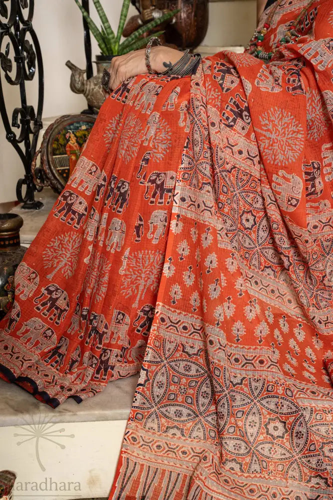 Echoes of Nature Kota Sarees