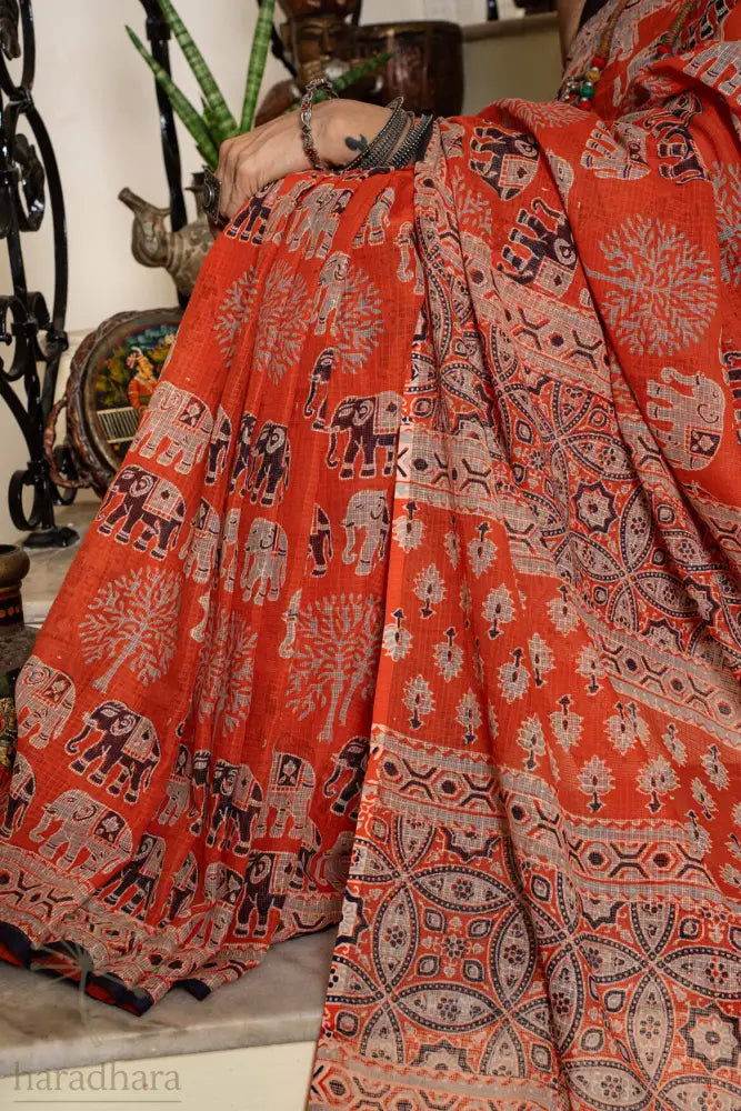Echoes of Nature Kota Sarees