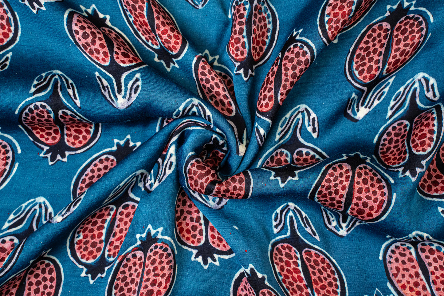 Ruby Seeds on Midnight Blue..