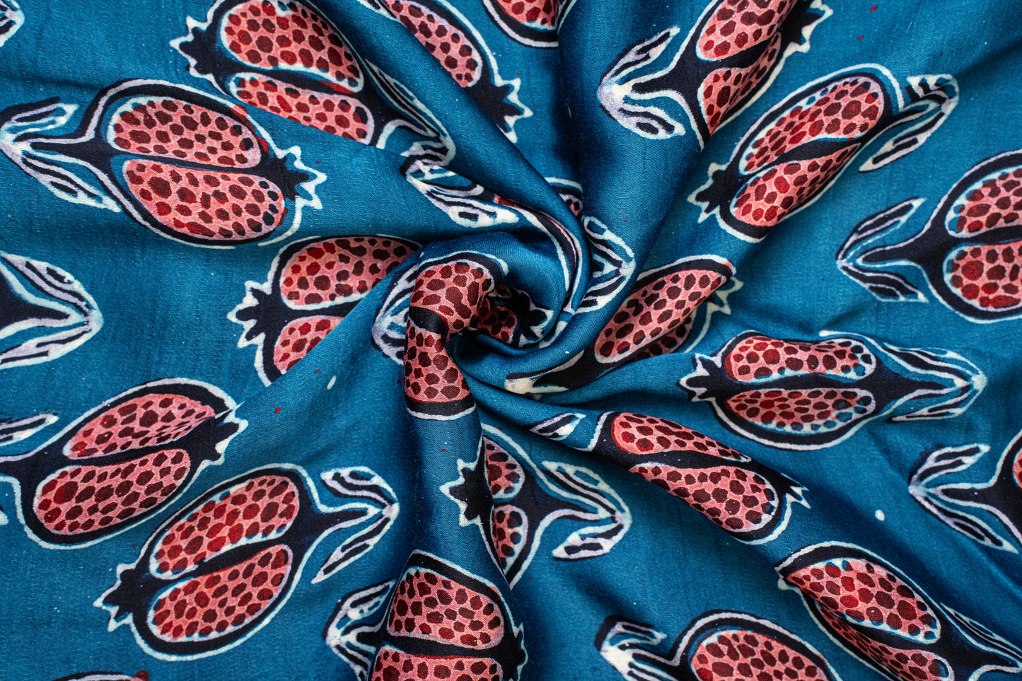 Ruby Seeds on Midnight Blue..