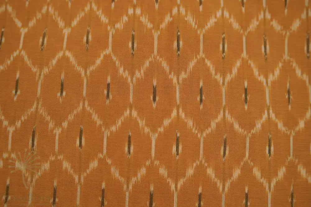 Ikkat in Harvest Light SICO Sarees