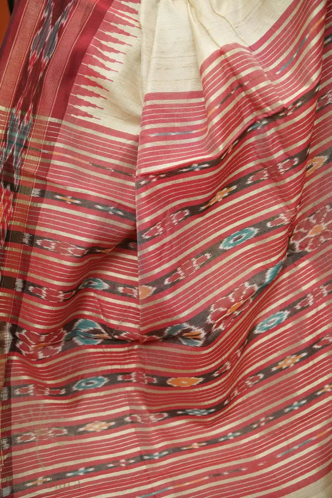 Indigo n Crimson Raw Silk Sarees