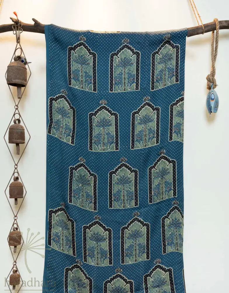 Indigo Sanctum 2.5 metres / 44 inches Modal Silk Kurtas