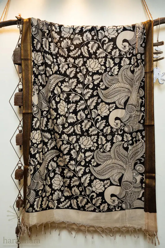 Ink & Elegance Kalamkari Dupattas