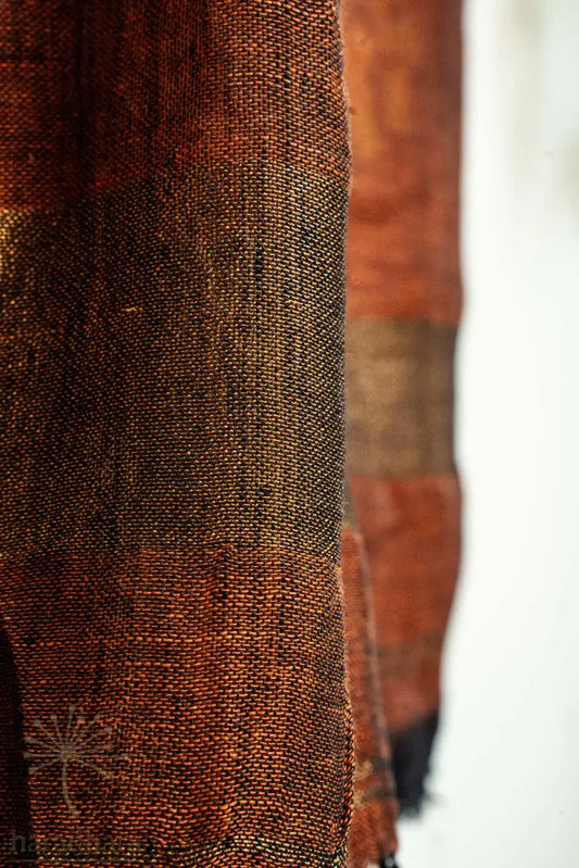 Midnight Weaves 2.5 metres / 2.5 Metres Linen Jamdani