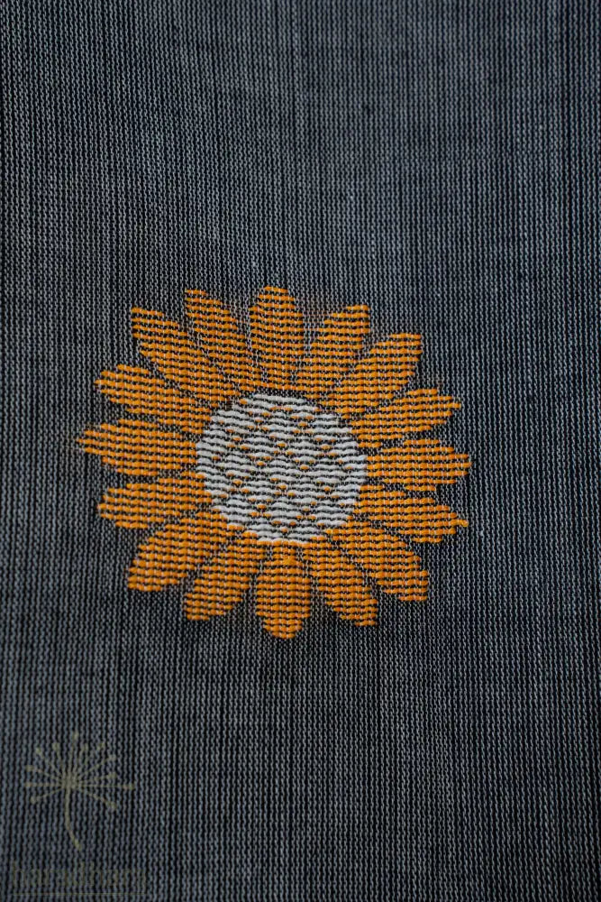 Mist n Marigold Cotton Jamdani