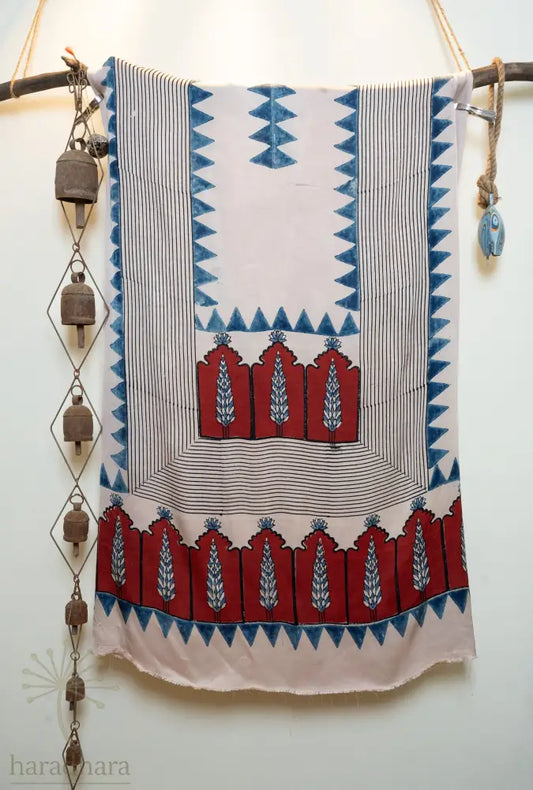 Roots and Geometry 44 inches / 2.5 Metres Modal Silk Kurtas