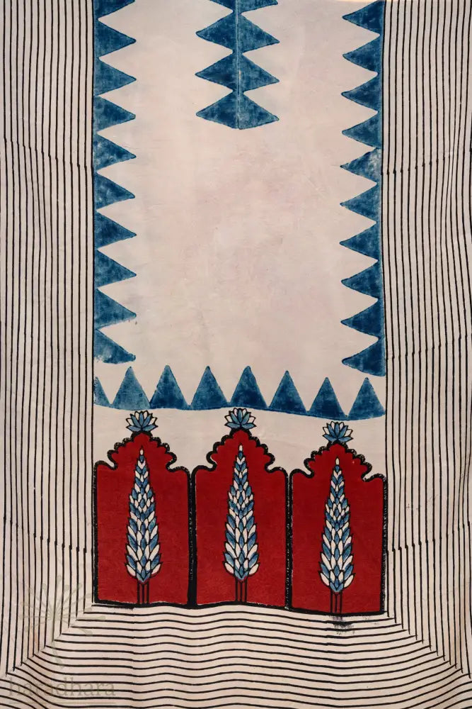 Roots and Geometry 44 inches / 2.5 Metres Modal Silk Kurtas