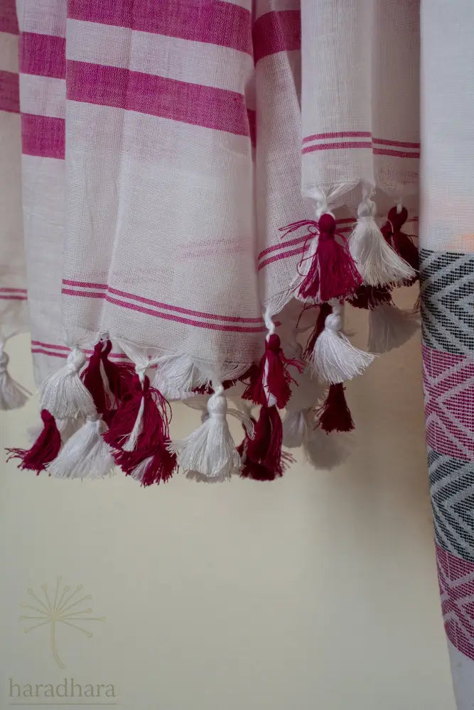 Rosy Weaves Cotton Jamdani