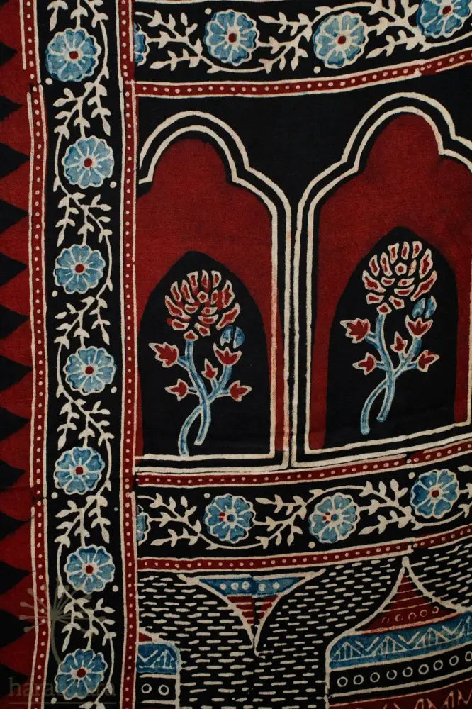 Sacred Geometry Ajrakh Dupattas