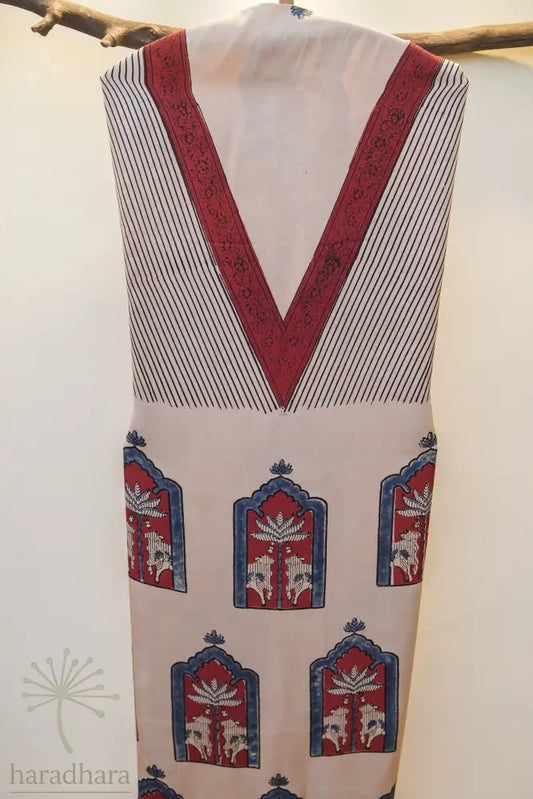 Sacred Lines Modal Silk Kurtas