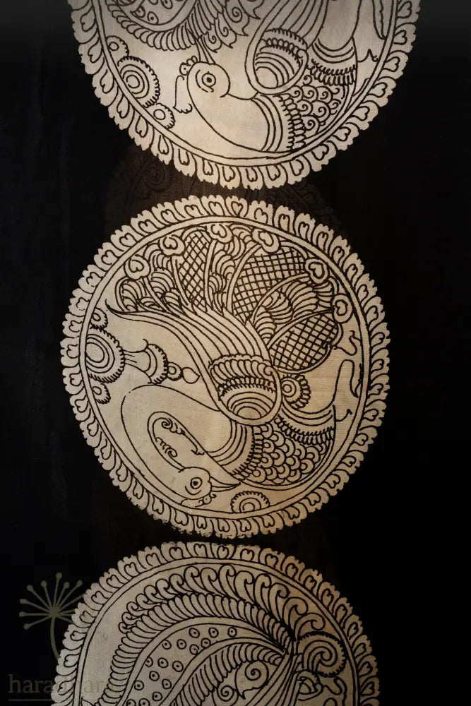 Sacred Strokes Kalamkari Dupattas