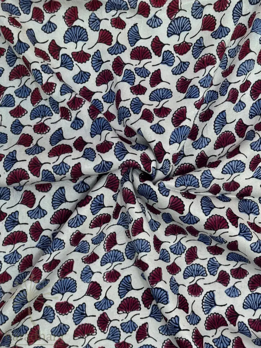 Whispering Fans Mashru Silk Fabrics