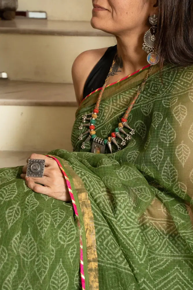 Whispering Leaves Kota Sarees