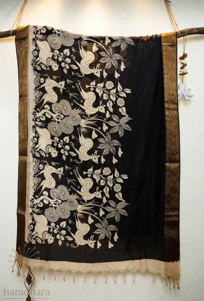 Wild Grace Kalamkari Dupattas
